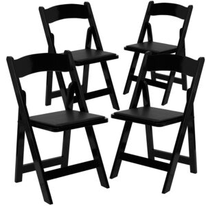 202 Folding Chair Resin Black