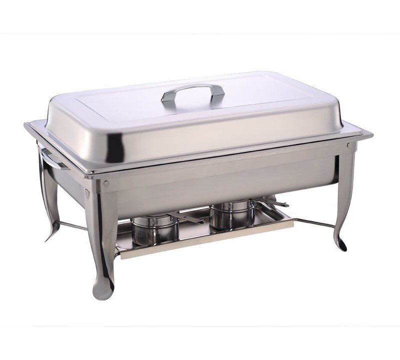 A Stainless Steel 8QT Rectangle