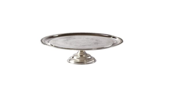 Risers Silver Plated 10 In Cake Stand