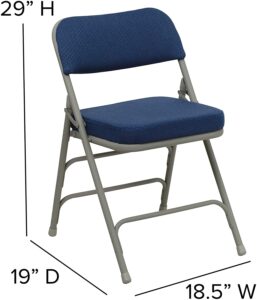 301 Folding Chair Corporate Blue