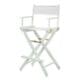 602 Directors Chairs White On White