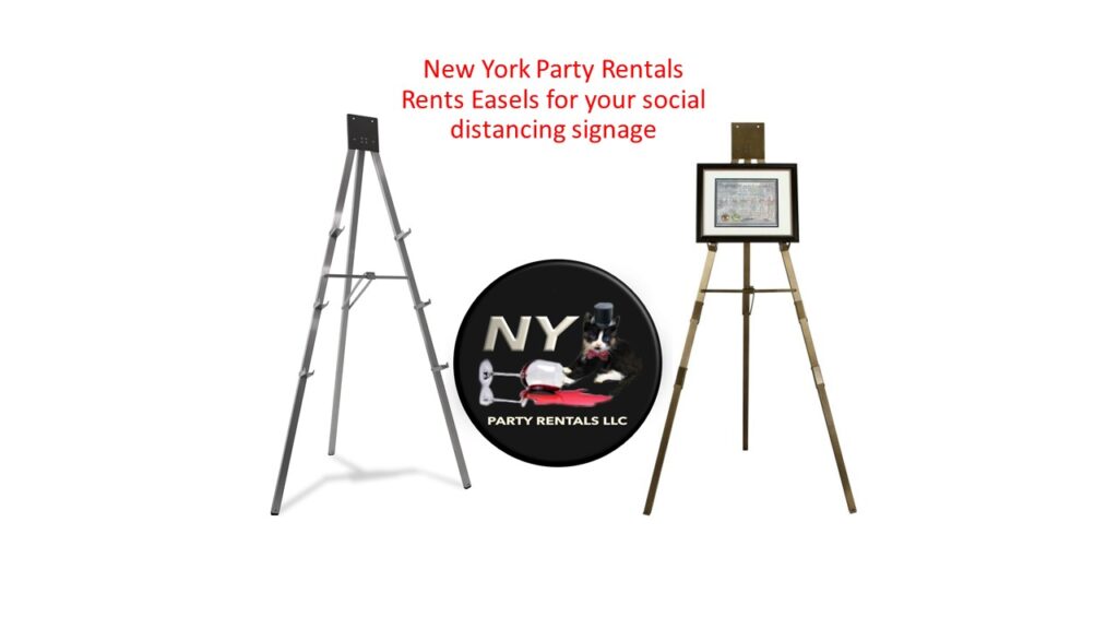 A4 Easels Party Rentals NYC New York Party Rentals LLC
