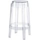 252 White Cocktail Tables Finish Top - clear-ghost-backless-barstools - 30-height