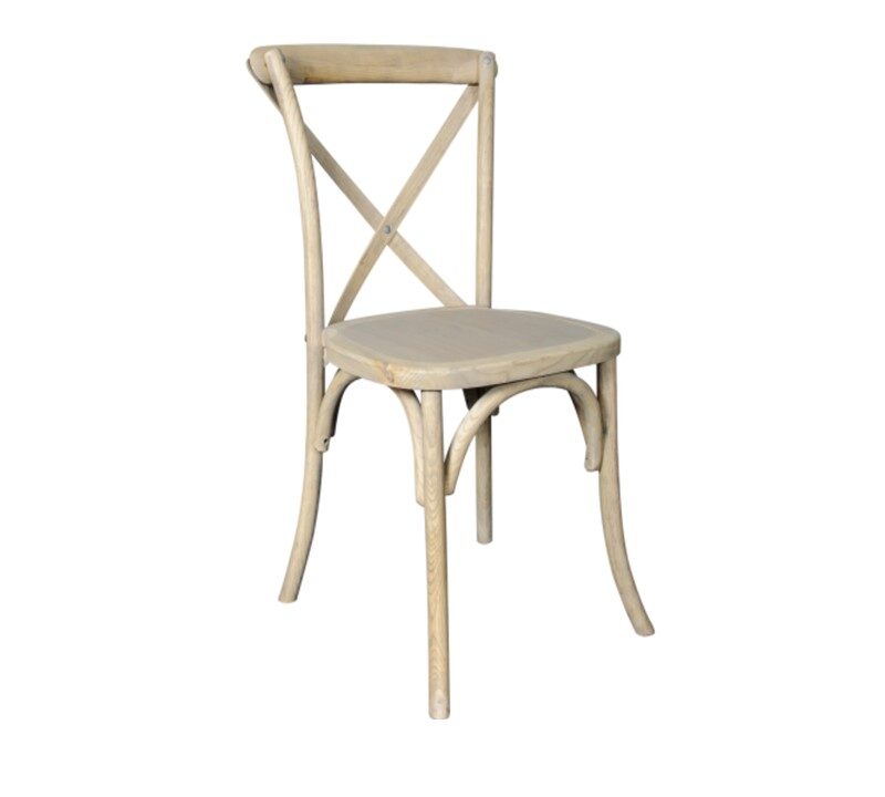 650 Cross Back Chair Natural