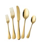 C Tribecca Gold Flatware - Dinner Fork