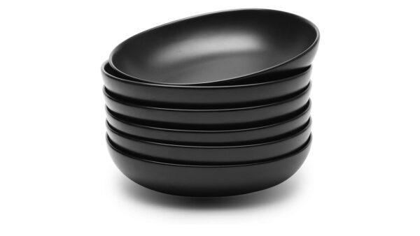 112 Black Soup Plate