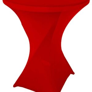 B1 Spandex Red For Cocktail Tables