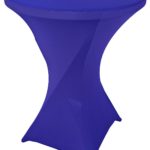 Spandex Royal Blue For Cocktail Tables - Spandex 24