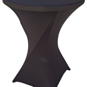Spandex Black For Cocktail Tables