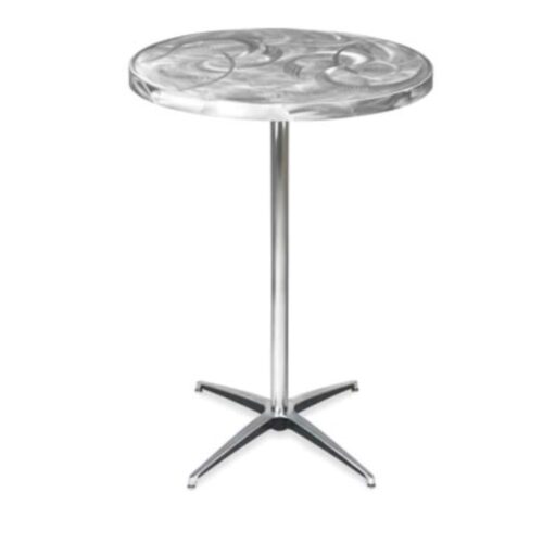 260 Round Metal Cocktail Table