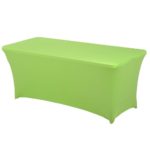 Spandex Lime For 6 FT & 8 FT Table - Spandex Table Cloth 4 ft