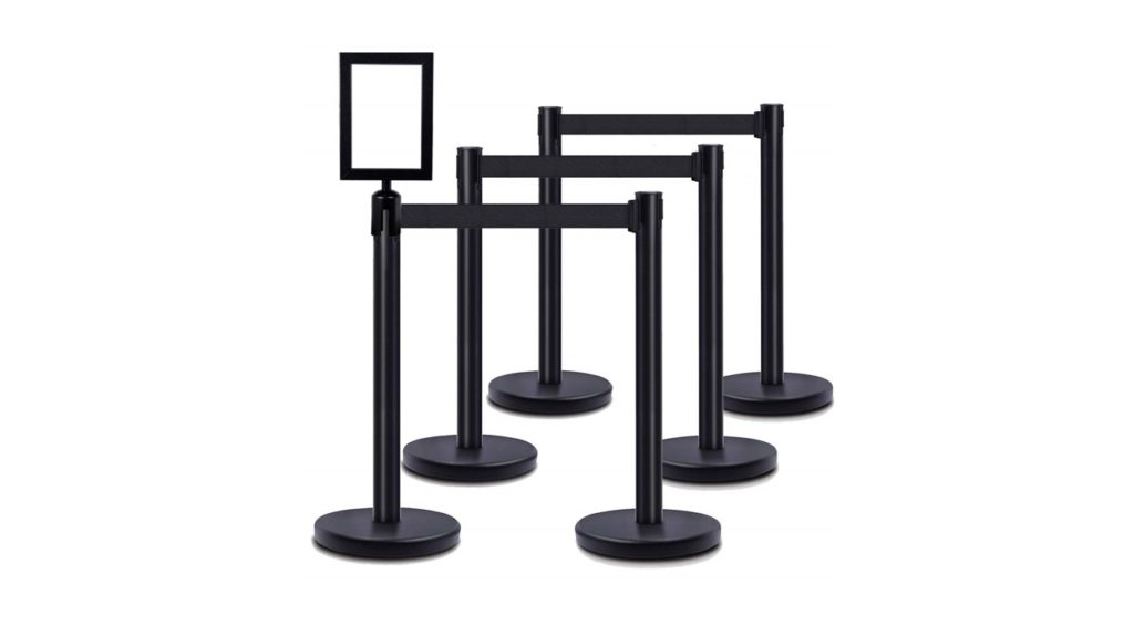 A1 Stanchion Sign Holder Party Rentals NYC New York Party Rentals LLC