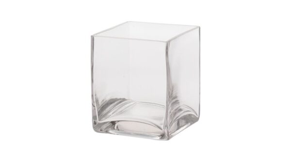 Glass Cube 6" x 6"