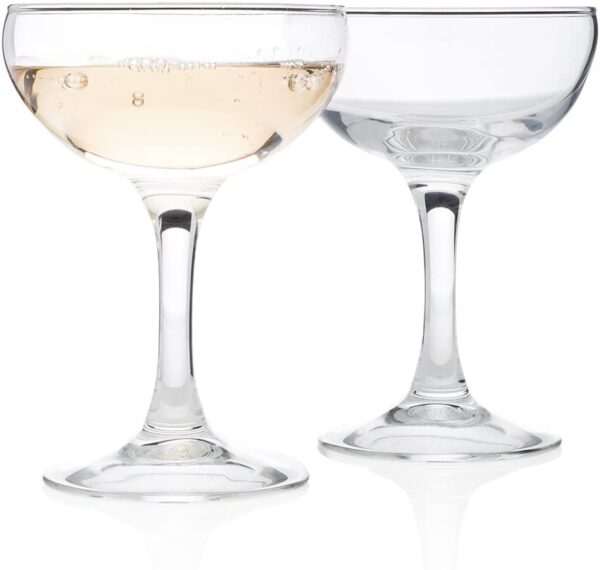 champagne coupe glass