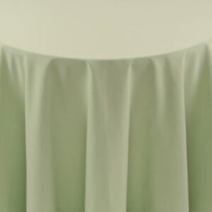 spun Polyester mint green tablecloth