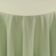 spun Polyester mint green tablecloth