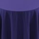 spun Polyester purple tablecloth