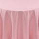 spun Polyester Light Pink tablecloth
