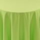 spun Polyester Lime Green tablecloth