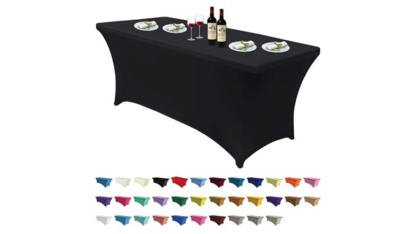 Spandex tablecloth for rent
