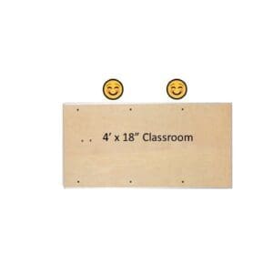 201 Rectangle Narrow Tables - 4X18