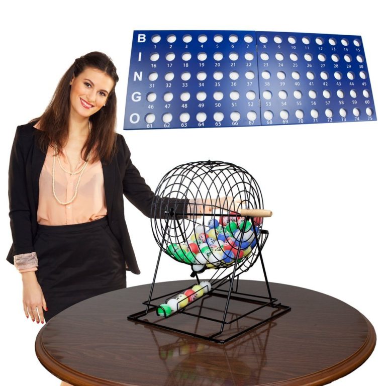 C Bingo Cage With Ping Pong Bingo Balls Party Rentals NYC New York