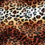 Jungle Fever Leopard Brown - squares - 54X54