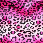 Jungle Fever Leopard Fuchsia - squares - 54X54