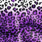 Jungle Fever Leopard Purple - squares - 54X54
