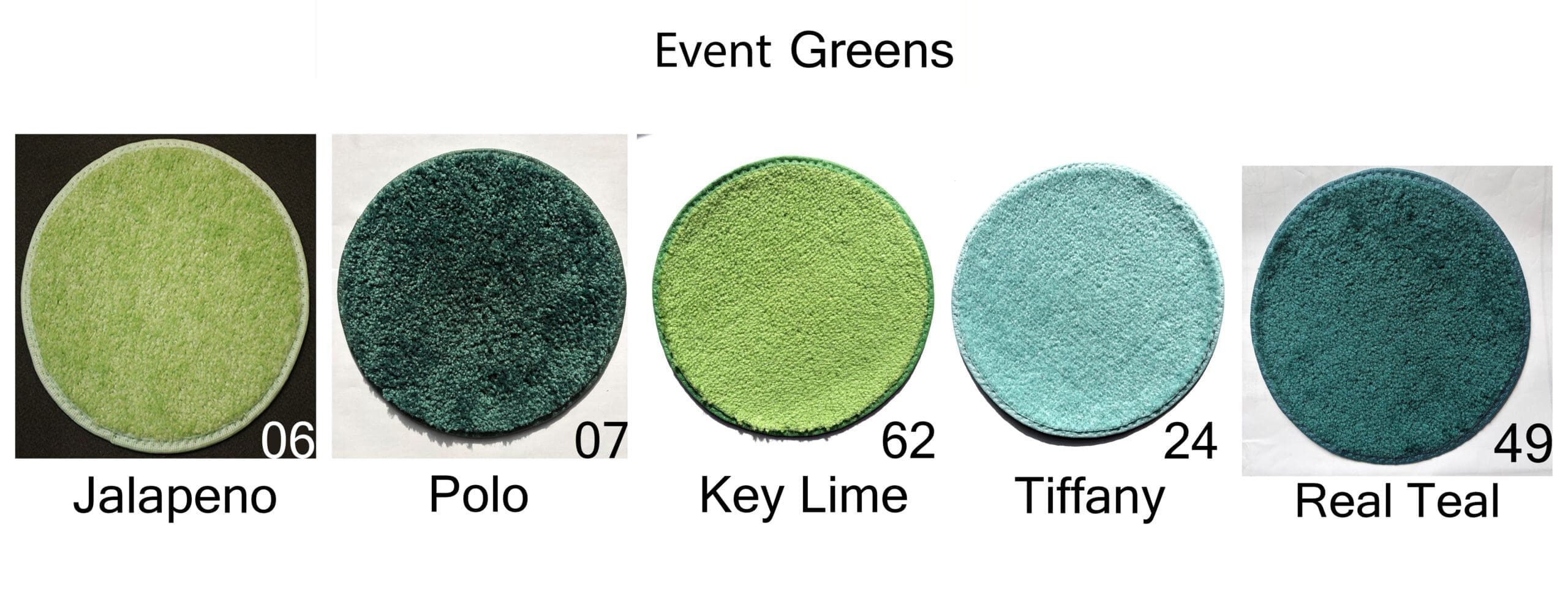 A8 Forest Green Carpet Runners