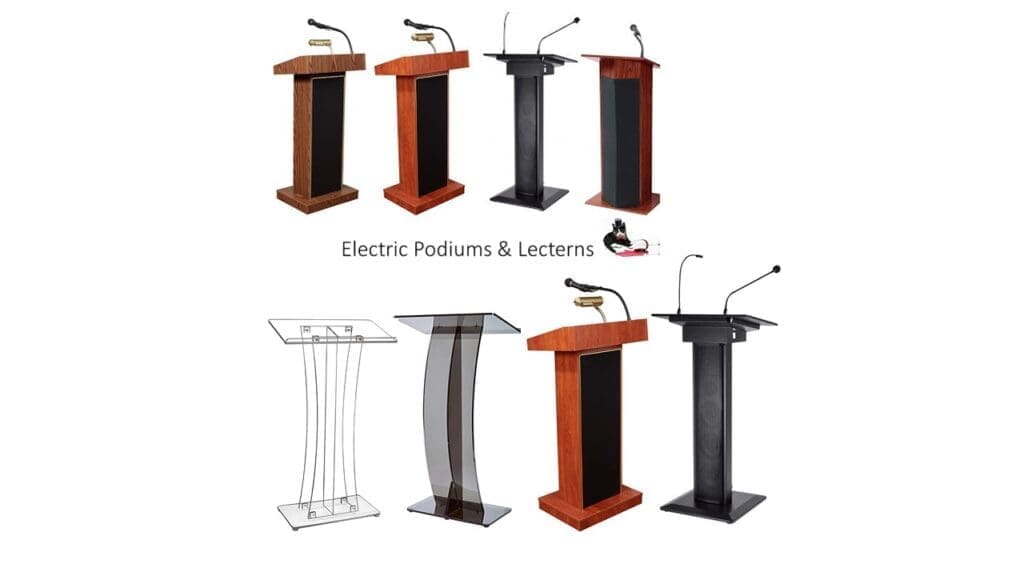 106 Podiums And Lecterns - Party Rentals NYC | New York Party Rentals LLC