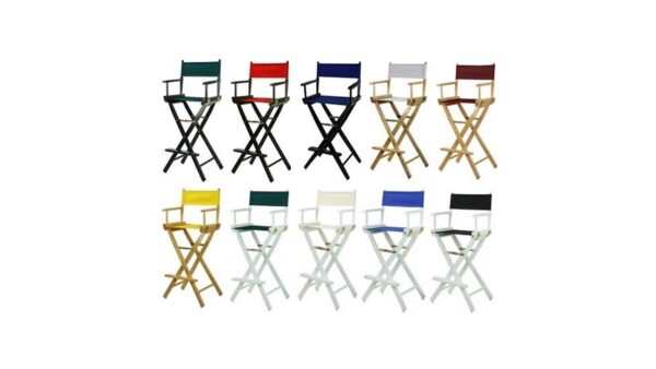 Directors Chair In Multi Colors