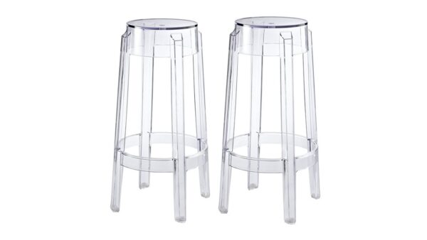 clear ghost bar stools