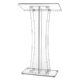 Podiums And Lecterns With Mic - Clear Podium Lectern