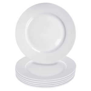 Appetizer Round White Plate