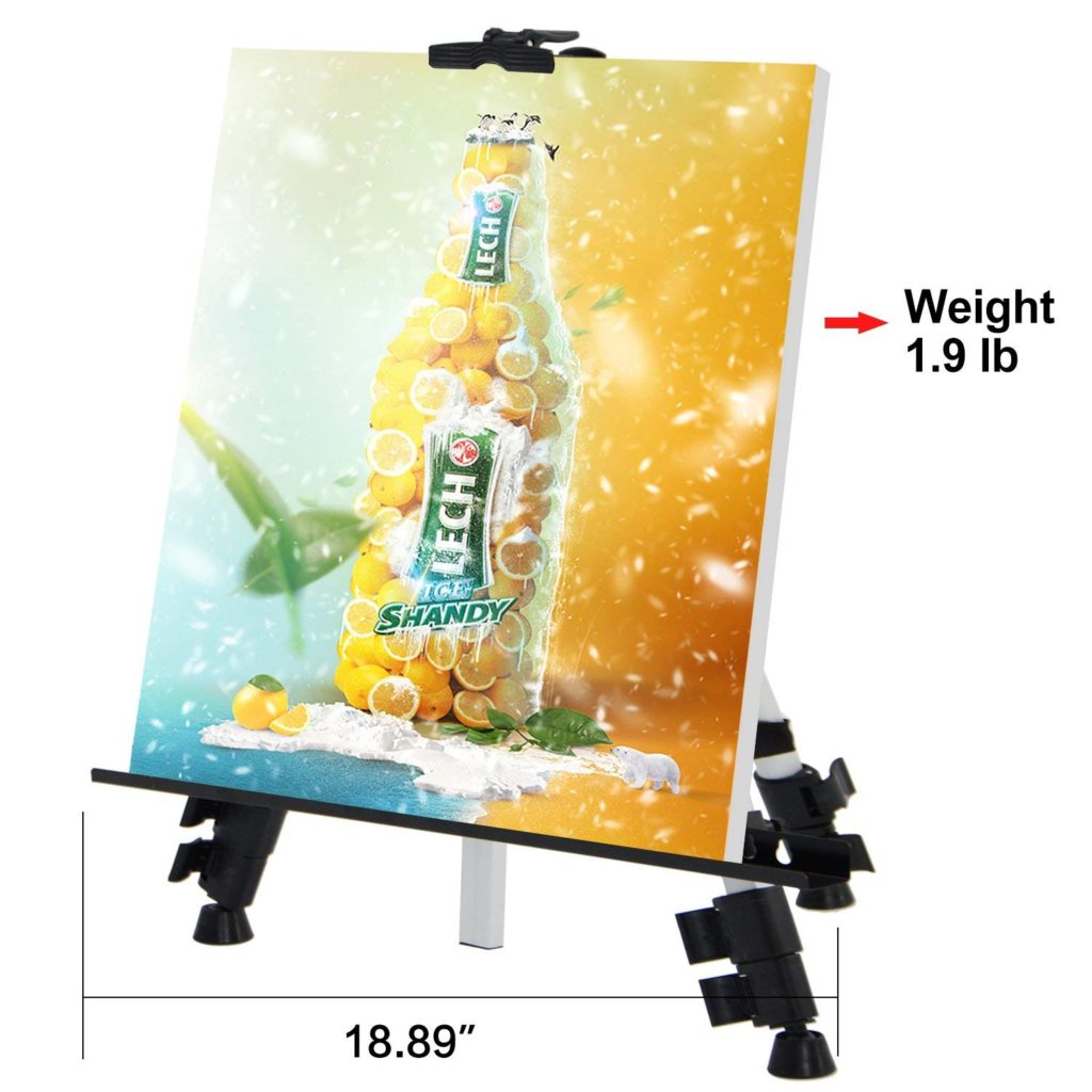 Aluminum Metal Tripod Display Easels Party Rentals NYC New York Party Rentals LLC