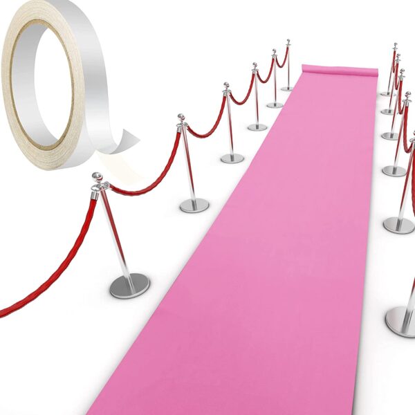 A2 Pink Stanchion Ropes