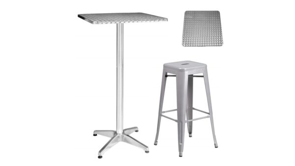 259 Square Metal Cocktail Tables
