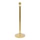 A1 Stanchion Sign Holder for Chrome Stanchions - Gold Sign Holder Stanchion Post