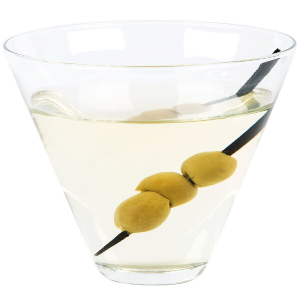 Stemless 13.5 oz Martini Glass w