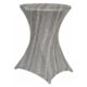 B Spandex Tablecloth Golden Grain & Slate Gray - Spandex Tablecloth Slate Gray 30 X 42