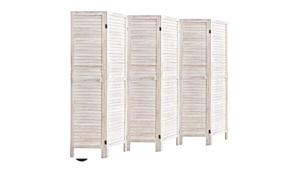 Panel Screens And Room Divider white wash