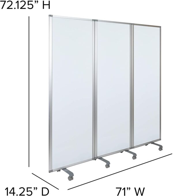 Mobile Magnetic Whiteboard Partitions For (Covid-19)