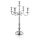 Candleabra Traditional 24"- 5 Candle Silver