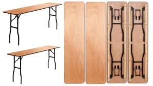 Narrow Tables-Classroom Tables For Rent