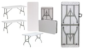 Plastic Folding Tables For Rent