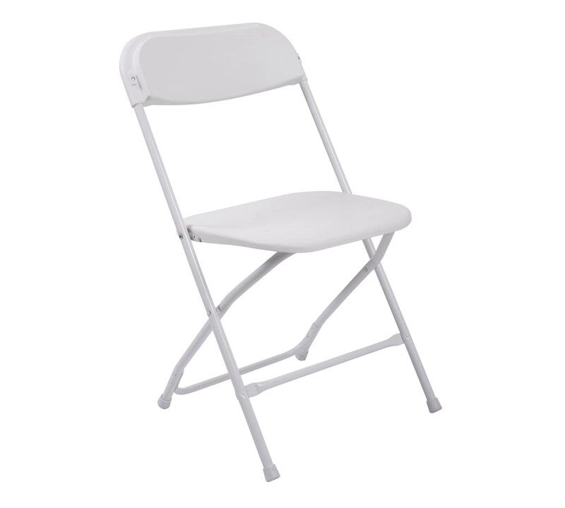102 Folding Chair Affordable White