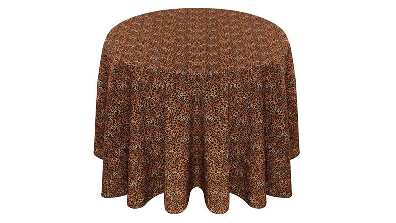 Safari Print Tablecloths Party Rentals NYC New York Party Rentals LLC