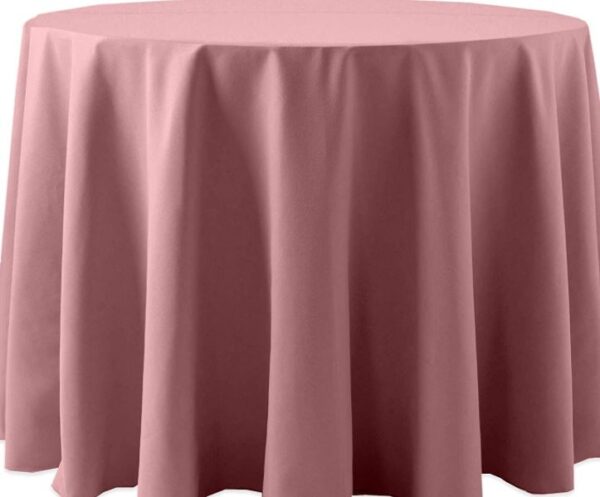 Basic Polyester Dusty Rose Light Pink