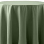 Basic Polyester Army Green - 84 - round